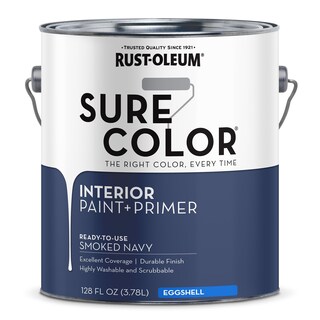 Foto 1 | Foto 1 | Paint Rust-oleum 380226 Con Cáscara De Huevo Para Interiores Color Azul Marino Ahumado 3 8 L - Venta Internacional.