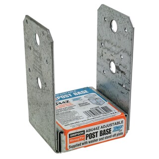 Foto 1 | Foto 1 | Base De Poste Simpson Strong-tie Abu44z Galvanizada 4x4 - Venta Internacional.