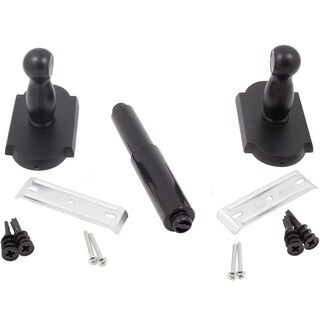 Foto 5 | Foto 5 | Soporte Para Papel Higiénico Stone Harbor Laredo Negro Mate - Venta Internacional.