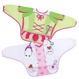 Foto 1 | Foto 1 | Blusas Babis Con Mangas Dreambaby Food & Fun Paquete De 2 - Venta Internacional.