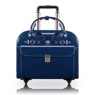 Foto 1 | Foto 1 | Maletín Para Portátil Mcklein Edgebrook De 15 Pulgadas De Cuero Azul Marino - Venta Internacional.