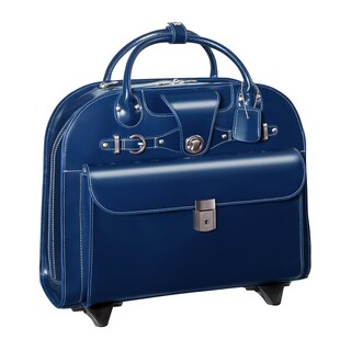 Foto 3 | Foto 3 | Maletín Para Portátil Mcklein Edgebrook De 15 Pulgadas De Cuero Azul Marino - Venta Internacional.
