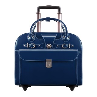 Foto 4 | Foto 4 | Maletín Para Portátil Mcklein Edgebrook De 15 Pulgadas De Cuero Azul Marino - Venta Internacional.