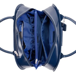 Foto 5 | Foto 5 | Maletín Para Portátil Mcklein Edgebrook De 15 Pulgadas De Cuero Azul Marino - Venta Internacional.