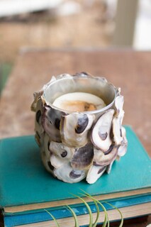 Foto 1 | Foto 1 | Portavelas Kalalou Oyster Shell 11 Cm X 10 Cm - Venta Internacional.