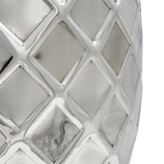 Foto 4 | Foto 4 | Taburete Benzara Moderno Con Tambor De Aluminio De 20 Pulgadas  Plateado - Venta Internacional.
