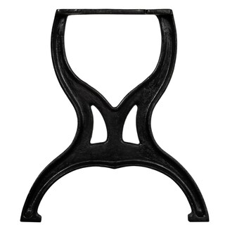 Foto 5 | Foto 5 | Patas De Banco Vidaxl X-frame De Hierro Fundido Negras (juego De 2) - Venta Internacional.