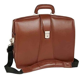 Foto 2 | Foto 2 | Maletín Leather Partners Para Portátil Mcklein Harrison De 17 Pulgadas Color Marrón - Venta Internacional.