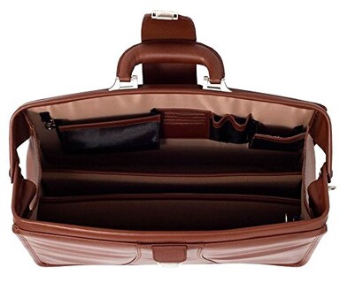 Foto 4 | Foto 4 | Maletín Leather Partners Para Portátil Mcklein Harrison De 17 Pulgadas Color Marrón - Venta Internacional.