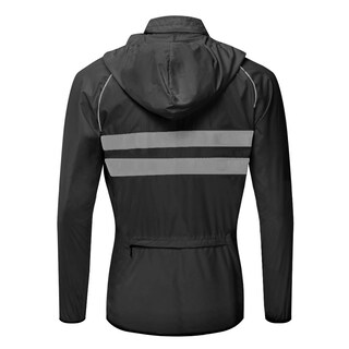 Foto 4 | Foto 4 | Chaqueta De Ciclismo Wosawe Windbreaker Plegable Negra Xxxl - Venta Internacional.