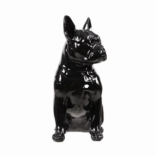 Foto 2 | Foto 2 | Figura Bulldog Francés Hi-line Gift Ltd. 25 Cm Color Negro - Venta Internacional.