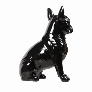 Foto 5 | Foto 5 | Figura Bulldog Francés Hi-line Gift Ltd. 25 Cm Color Negro - Venta Internacional.