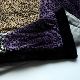 Foto 3 | Foto 3 | Manta De Cama Blancho Con Diseño De Patchwork 155 X 220 Cm - Venta Internacional.