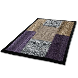 Foto 4 | Foto 4 | Manta De Cama Blancho Con Diseño De Patchwork 155 X 220 Cm - Venta Internacional.