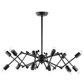 Foto 1 | Foto 1 | Lámpara De Techo Lexmod Eei-1568 Industrial Black Steel - Venta Internacional.