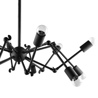 Foto 3 | Foto 3 | Lámpara De Techo Lexmod Eei-1568 Industrial Black Steel - Venta Internacional.