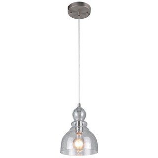 Foto 1 | Foto 1 | Mini Colgante Westinghouse 6100700 De Light Fixture Níquel Cepillado - Venta Internacional.
