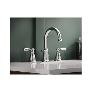 Foto 5 | Foto 5 | Grifo De Baño Moen Ws84924 Con Dos Manijas De Arco Alto Cromado - Venta Internacional.