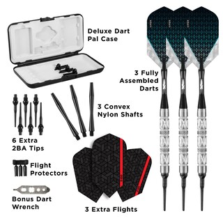 Foto 4 | Foto 4 | Darts Viper Diamond 90% Tungsteno Punta Blanda 16 G Con Funda - Venta Internacional.