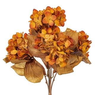Foto 3 | Foto 3 | Arbusto Artificial De Hortensias Vickerman 42 Cm Color Amarillo/marrón Paquete De 2 - Venta Internacional.