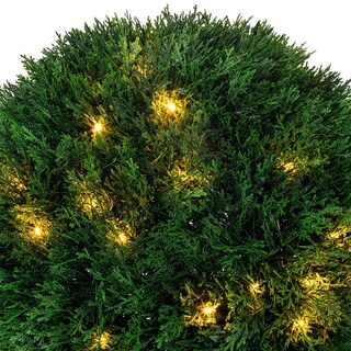 Foto 2 | Foto 2 | Bola Topiaria Artificial De Cedro Preiluminada Vickerman De 51 Cm Resistente A Los Rayos Uv - Venta Internacional.