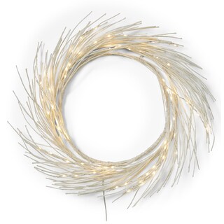 Foto 2 | Foto 2 | Wreath Benzara Eko - Luces Led (61 Cm) Color Beige Y Hierro - Venta Internacional.