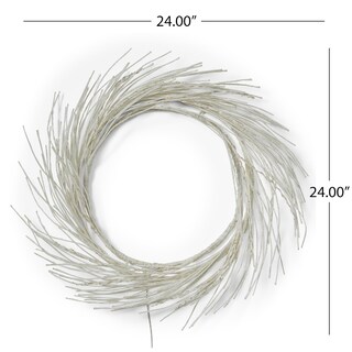 Foto 5 | Foto 5 | Wreath Benzara Eko - Luces Led (61 Cm) Color Beige Y Hierro - Venta Internacional.