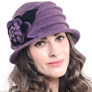 Foto 4 | Foto 4 | Gorro De Invierno Forbusite Vintage Para Mujer Vestido Floral De Lana - Venta Internacional.