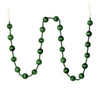 Foto 1 | Foto 1 | Adornos Con Forma De Bola Esmeralda Garland Vickerman 183 Cm Irrompibles - Venta Internacional.