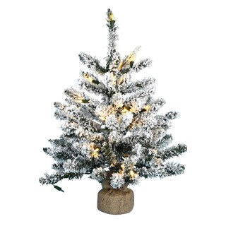 Foto 1 | Foto 1 | Árbol De Navidad Artificial Vickerman 61 Cm Led Blanco Cálido Flocado - Venta Internacional.