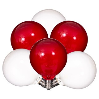 Foto 4 | Foto 4 | Cadena De Luces Vickerman 15 Led Rojo/blanco 120v G50-e12 - Venta Internacional.