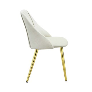 Foto 6 | Foto 6 | Silla Auxiliar Simple Relax Acme Juego De 2 Patas De Metal Blanco - Venta Internacional.