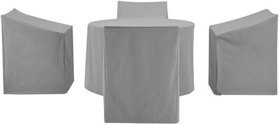 Foto 2 | Foto 2 | Juego De Fundas Para Muebles De Patio Crosley 5 Piezas Impermeables Gris - Venta Internacional.