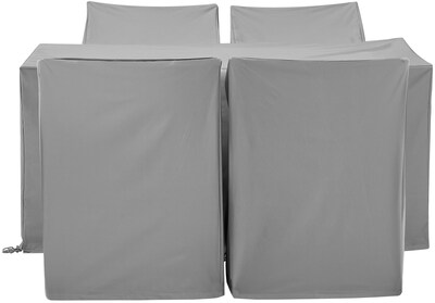 Foto 2 | Foto 2 | Juego De Fundas Para Muebles De Patio Crosley Impermeable Gris 5 Piezas - Venta Internacional.