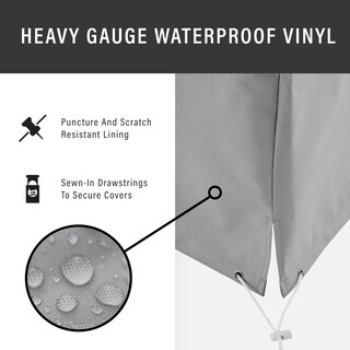 Foto 3 | Foto 3 | Juego De Fundas Para Muebles De Patio Crosley Impermeable Gris 5 Piezas - Venta Internacional.