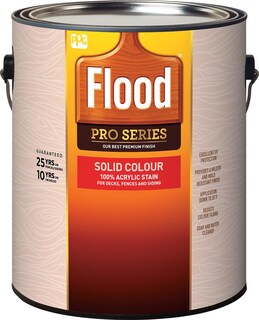 Foto 1 | Foto 1 | Tinte Para Madera Flood Cedar Solid Pro Exterior 3 8 L - Venta Internacional.