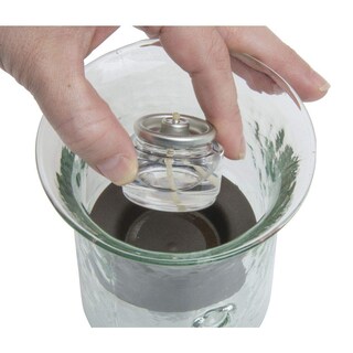 Foto 4 | Foto 4 | Portavelas Kalalou Cv500 De Vidrio Reciclado Transparente De 10 Cm - Venta Internacional.
