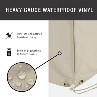 Foto 3 | Foto 3 | Funda Para Muebles Crosley De 3 Piezas  Impermeable  Para Uso Exterior  Color Canela - Venta Internacional.
