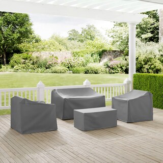 Foto 3 | Foto 3 | Juego De Fundas Para Muebles Crosley Impermeables Color Gris 4 Piezas - Venta Internacional.