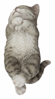 Foto 2 | Foto 2 | Figura Hi-line Gift Ltd Sleeping Cat Color Gris Realista - Venta Internacional.