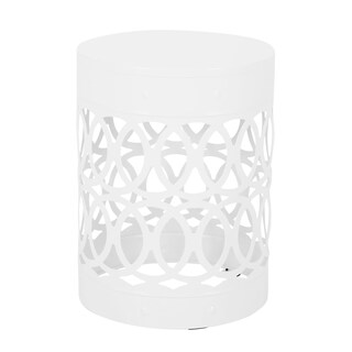 Foto 1 | Foto 1 | Mesa Benzara Bm324211 36 Cm Lateral De Hierro Blanco 36 Cm - Venta Internacional.