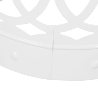Foto 4 | Foto 4 | Mesa Benzara Bm324211 36 Cm Lateral De Hierro Blanco 36 Cm - Venta Internacional.