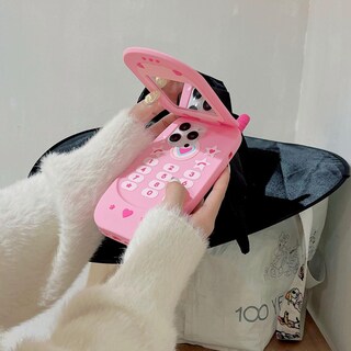 Foto 6 | Foto 6 | Funda De Teléfono Yakvook 3d De Silicona Con Dibujos Animados A Prueba De Golpes Para Iphone 12/12 Pro - Venta Internacional.
