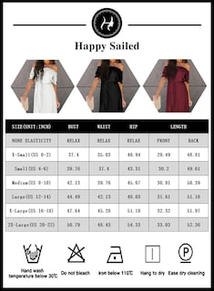 Foto 6 | Foto 6 | Vestido Largo Happy Sailed Con Hombros Descubiertos Rojo 2025 - Venta Internacional.