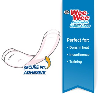 Foto 2 | Foto 2 | Forros De Pañales Desechables Wee-wee De Four Paws Para Perros 24 Unidades - Venta Internacional.