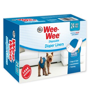 Foto 6 | Foto 6 | Forros De Pañales Desechables Wee-wee De Four Paws Para Perros 24 Unidades - Venta Internacional.
