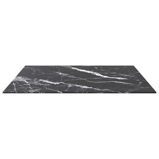 Foto 4 | Foto 4 | Tablero De Mesa Vidaxl De Vidrio Templado Con Diseño De Mármol Negro - Venta Internacional.