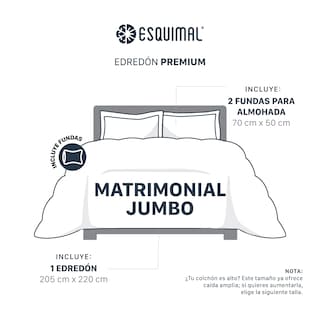 Foto 2 | Foto 2 | Cobertor Premium Esquimal Con Fundas De Almohada Etian Matrimonial Jumbo