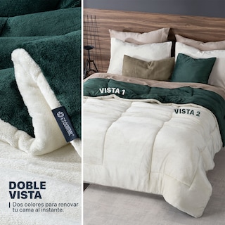 Foto 3 | Foto 3 | Cobertor Premium Esquimal Con Fundas De Almohada Etian Matrimonial Jumbo