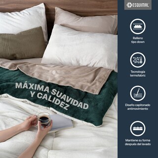 Foto 4 | Foto 4 | Cobertor Premium Esquimal Con Fundas De Almohada Etian Matrimonial Jumbo
